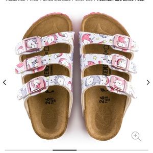 Girls Birkenstock sandals